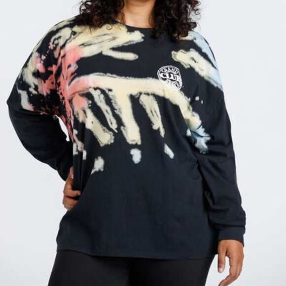 Grand Beach Club Tops - Grand Beach Club- Tie Dye Long Sleeve Tee